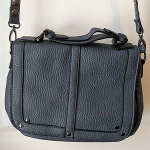 JustFab faux leather shoulder purse